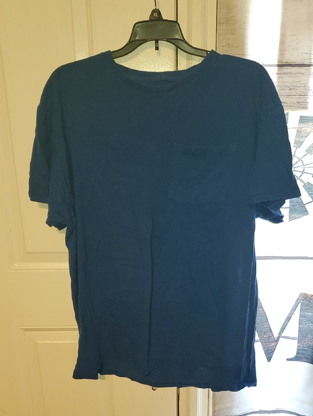 Fruit of the Loom Deep Blue Short-Sleeve Pocket Tee